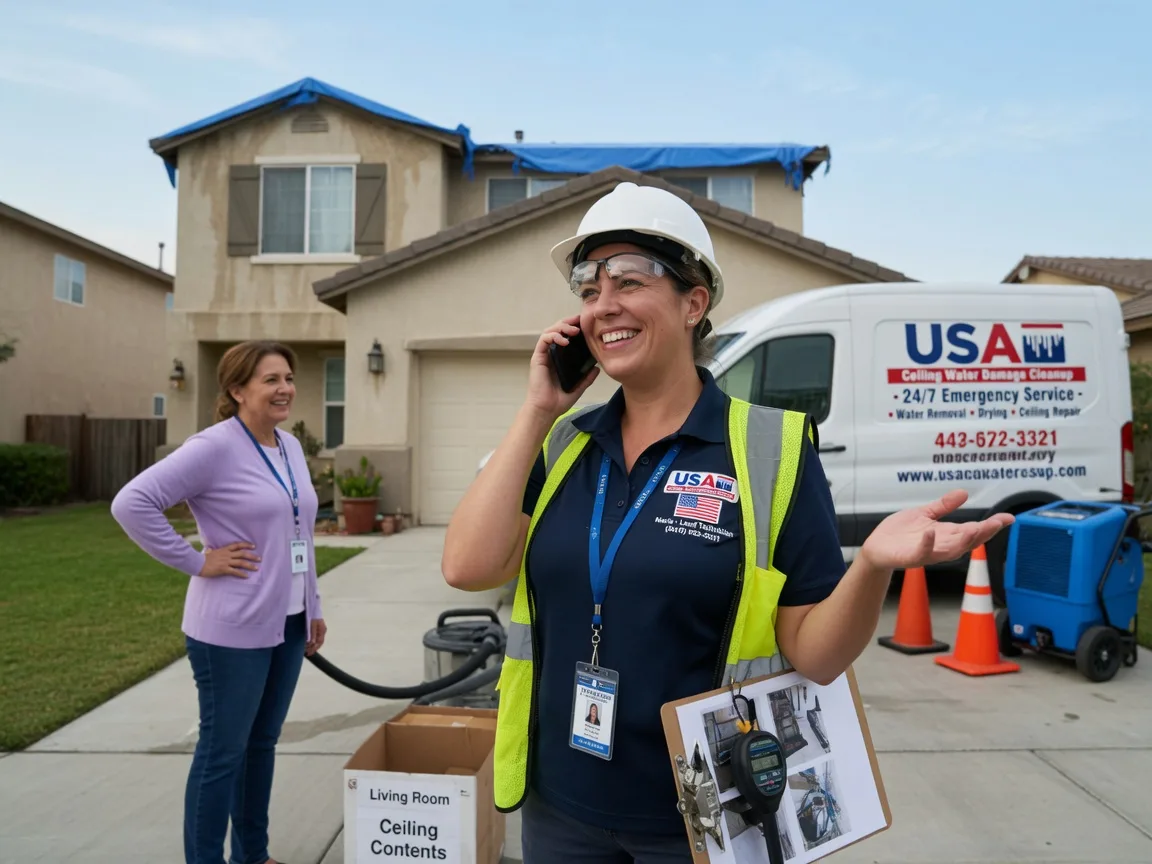 Ceiling Water Damage Restoration Giltner, NE FAQs